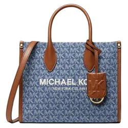 Túi Tote Michael Kors MK Mirella Shopper 35F2G7ZC5B Màu Xanh Denim