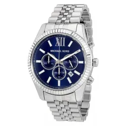 Đồng Hồ Nam Michael Kors MK8280 45mm Màu Xanh Bạc