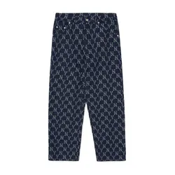 Quần Jean Nữ MLB Denim New York Yankees 3LDPM0424-50NYD Màu Xanh