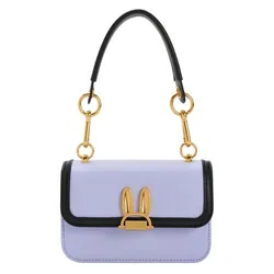 Túi Đeo Vai Nữ Charles & Keith CNK Judy Hopps Metallic Accent Bag Lilac CK2-50782059 Màu Tím