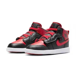 Giày Thể Thao Trẻ Em Nike 1 Mid Alt PS AR6351-060 Màu Đen Đỏ