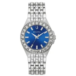 Đồng Hồ Nữ Bulova 96L290 Màu Bạc