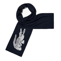Khăn Quàng Cổ Lacoste RE2167J Màu Xanh Navy