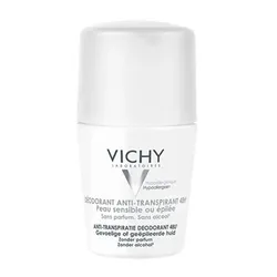 Lăn Khử Mùi Vichy Trắng Déodorant Anti – Transpirant 48h Cho Da Nhạy Cảm 50ml