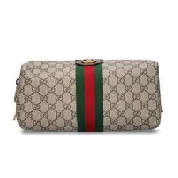 Túi Gucci Men's Gray The Savoy Canvas Toiletry Bag Phối Màu