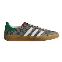 Giày Thể Thao Nữ Adidas × Gucci Women’s Gazelle IE4796 Màu Nâu Be