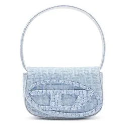 Túi Đeo Vai Nữ Diesel 1DR Shoulder Bag 231001F048005 Màu Xanh Denim