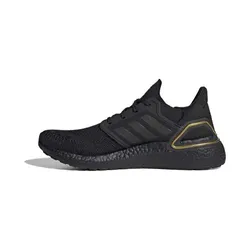 Giày Thể Thao Adidas Ultra Boost 20 Triple Black Gold Màu Đen
