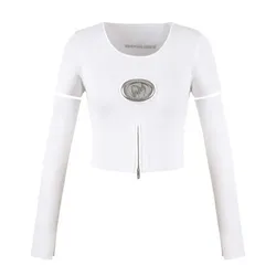 Cách phối đồ với áo croptop tay dài đẹp, trẻ trung cho nàng