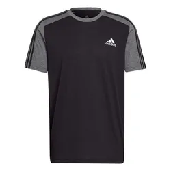 Áo Thun Nam Adidas Essentials Mélange Tee Tshirt HK2902 Màu Đen Xám Size L