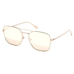 Kính Mát Nữ Tom Ford FT0680 DYLAN-02 Màu Vàng Hồng