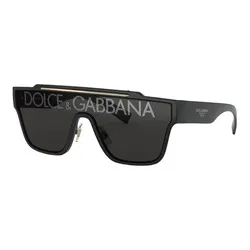 Kính Mát Dolce & Gabbana D&G Logo Sunglasses DG6125 Màu Đen