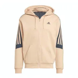 Áo Hoodie Nam Adidas Futre Icons 3-Stripes Full Zip Hoodie HK4570 Màu Be