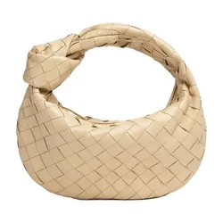 Túi Cầm Tay Nữ Bottega Veneta Mini Jodie Porridge 651876VCPP59776 Màu Beige