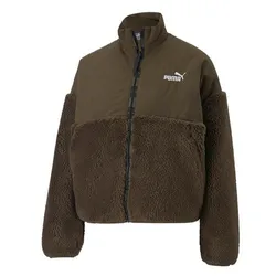 Áo Khoác Lông Nữ Puma Sherpa 672290-62 Màu Xanh Olive Size S