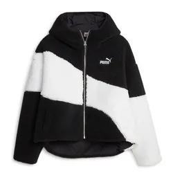 Áo Khoác Nữ Puma Big Cat Kadın Siyah Polar Ceket 675370_01 Màu Đen Trắng Size M