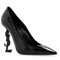 Giày Cao Gót Nữ Yves Saint Laurent YSL Opyum Pointed Toe Pumps Màu Đen Size 37.5