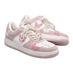 Giày Thể Thao Cat & Sofa Butterfly Shadow Shoes Màu Hồng
