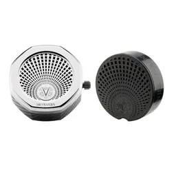 Set Nước Hoa Ô Tô Dr. Vranjes Firenze Case Chrome Và Lõi Rosa Tabacco