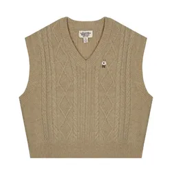 Áo Ghi Lê Nữ WHOAU Steve Cable WHKVC4931F Màu Be