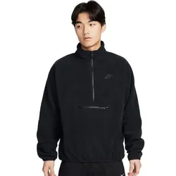 Áo Khoác Nam Nike Club Fleece+ Men's 1/2-Zip Fleece Top DX0526-010 Màu Đen Size S