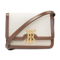 Túi Đeo Chéo Nữ Burberry Cream TB Shoulder Bag Màu Nâu Kem