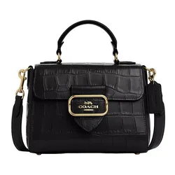 Túi Đeo Chéo Nữ Coach Morgan Top Handle Satchel CN747 Màu Đen