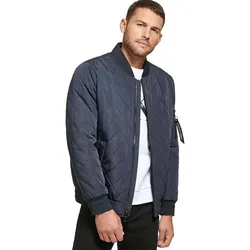 Áo Khoác Nam Calvin Klein CK Men's Flight Jacket Màu Xanh Navy Size S