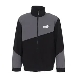 Áo Khoác Puma Track Jacket 847511 01 BLK Màu Đen Xám Size S
