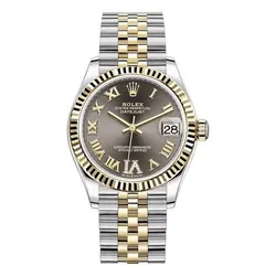 Đồng Hồ Nữ Rolex Datejust 31mm Stainless Steel And Yellow Gold Grey Dial 278273-0018 Màu Demi (Vàng - Bạc)