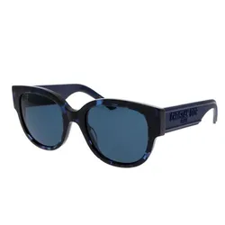 Kính Mát Nữ Dior Sunglasses Wildior BU 28B0 Màu Xanh Lam