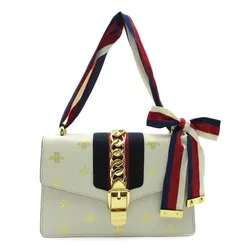 Túi Đeo Chéo Nữ Gucci Shoulder Corssbody 524405 Màu Trắng Họa Tiết