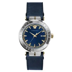 Đồng Hồ Nam Versace Aion Quartz VE2F00221 Watch 44mm Màu Xanh