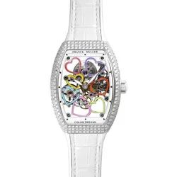 Top 7 đồng hồ Franck Muller nữ trắng sang trọng và đáng rất đáng sở hữu