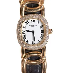 Đồng Hồ Nữ Patek Philippe Lady Golden Ellipse Màu Đen