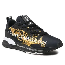 Giày Sneaker Versace Jeans Couture 73YA3SAA ZS457 G89 Màu Đen Vàng Size 39