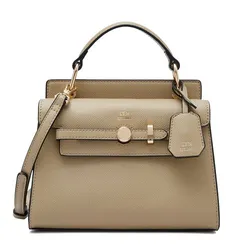 Túi Đeo Chéo Nữ Lyn Anderson Top Handle S Crossbody Bags LL24CBS055 Màu Be