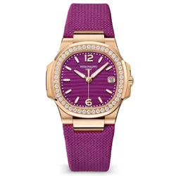 Đồng Hồ Nữ Patek Philippe 7010R-013 Màu Tím