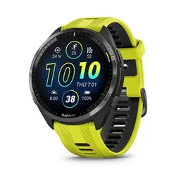 Đồng Hồ Thông Minh Garmin Forerunner 965 Amp Yellow/Black Silicone Band Màu Vàng
