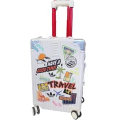 Vali Adidas Sticker Have A Good Time For Travel Phối Màu