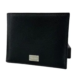 Ví Nam Dolce & Gabbana D&G Tag Bạc BP0457 B5373 80999 Màu Đen