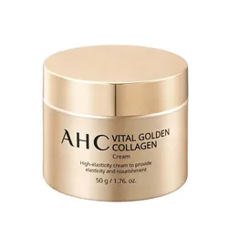 Kem Dưỡng Hỗ Trợ Ngăn Ngừa Lão Hóa Da AHC Vital Golden Collagen Cream 50g
