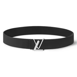 Thắt Lưng Nam Louis Vuitton LV Tubular 40mm Reversible Belt M8498 Màu Đen Size 90