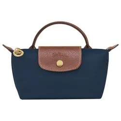 Túi Xách Nữ Longchamp Le Pliage Original Pouch With Handle Màu Xanh Navy