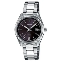Đồng Hồ Nữ Casio LTP-1302D-1A1VDF Màu Đen Bạc