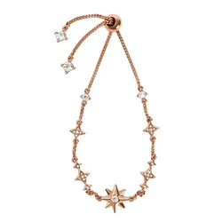 Vòng Đeo Tay Nữ Charles & Keith CNK Star Motif Crystal-Embellished Bracelet - Rose Gold 12120340 Màu Vàng Hồng