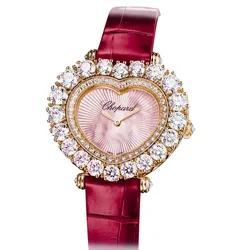 Đồng Hồ Nữ Chopard L’heure Du Diamant Valentine’s Day Màu Hồng