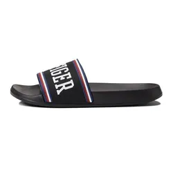 Dép Tommy Hilfiger Diskon Slide Màu Xanh Đen (Form Bé) Size 38