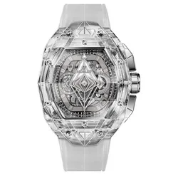 Đồng Hồ Nam Hublot Spirit Of Bigbang Sang Bleu Sapphire 42mm Limited 100pcs Màu Trong Suốt