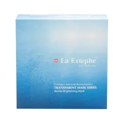 Mặt Nạ Dưỡng Trắng Da La Estephe Transparent Mask Series Revital Brightening Mask Hộp 6 Miếng x 28g